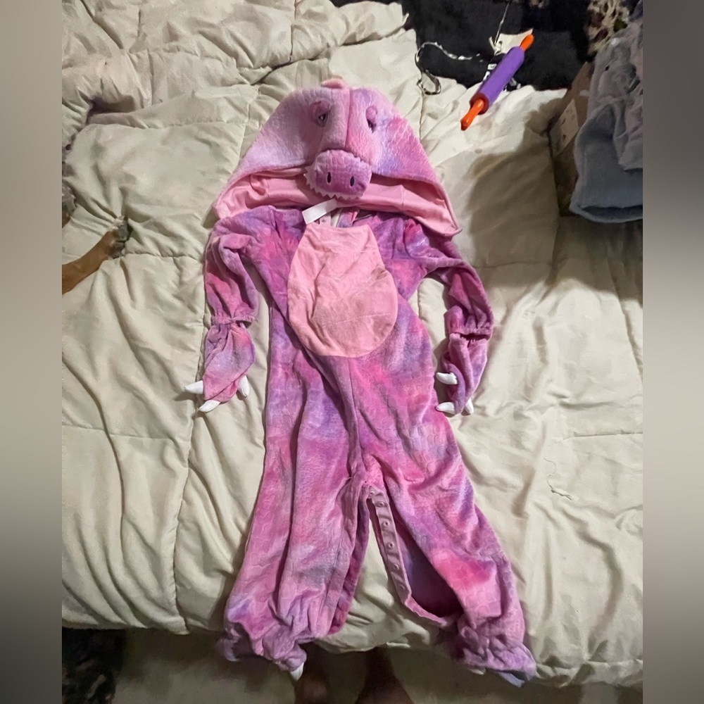 Toddler girls dinosaur Halloween costume